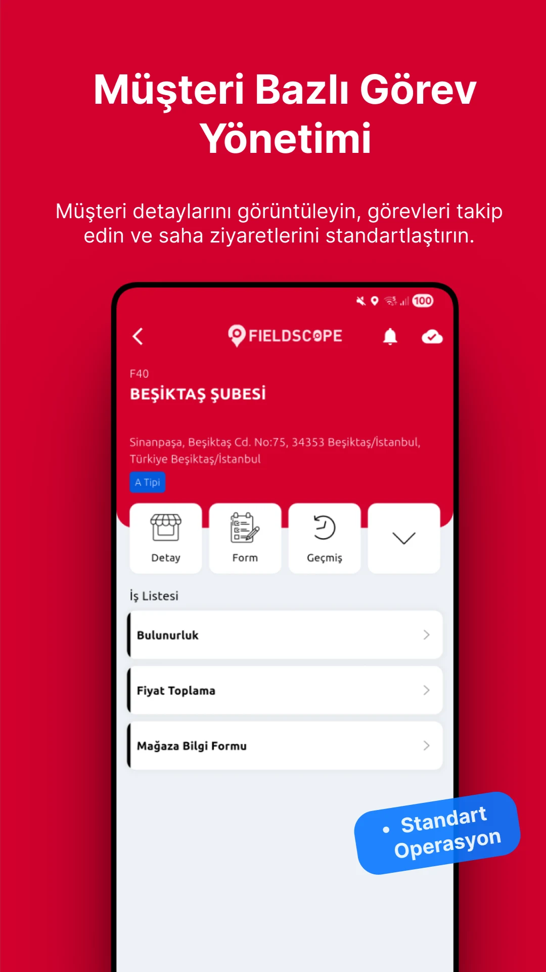 Fieldscope screenshot